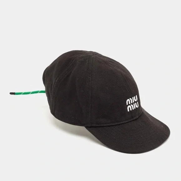 Miu Miu | Accessories | Miu Miu Black Cap | Poshmark